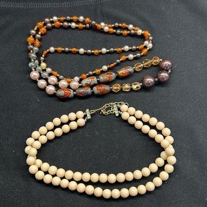 Vintage Beaded Necklaces